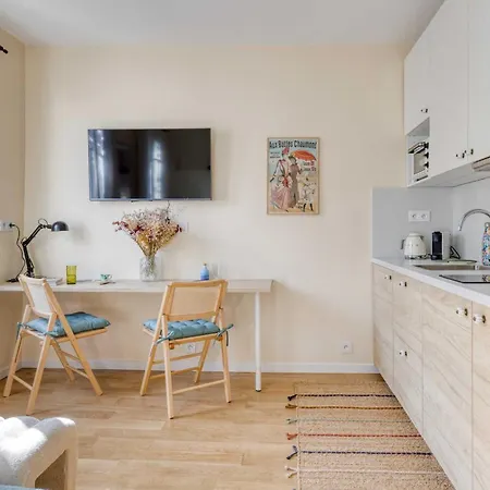 Modern Studio-2p - Belleville Apartament Paryż